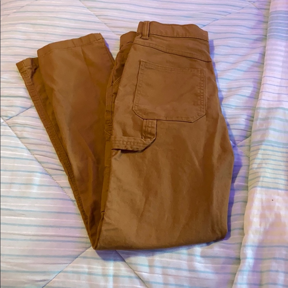 Tan carpenter pants